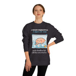 "I Teach Regulation, I Run On Ice" Funny Therapist & Teacher Sweatshirt
