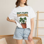 "Draft. Plants. Thriving." Funny Graphic Designer & Plant Lover Comfort Colors T-Shirt