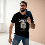 "Raw. Shrink-Wrapped. Unread." Funny Book Collector & Reader Staple T-Shirt