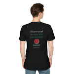 "No-mas-te To Revisions" Funny Zen Graphic Designer 2-Sided T-Shirt