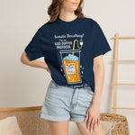 Somatic Breathing? I'm on Iced Coffee Protocol" Funny Self-Care Comfort Colors 1717 T-Shirt
