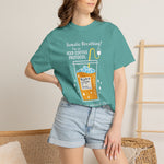 Somatic Breathing? I'm on Iced Coffee Protocol" Funny Self-Care Comfort Colors 1717 T-Shirt