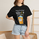 Somatic Breathing? I'm on Iced Coffee Protocol" Funny Self-Care Comfort Colors 1717 T-Shirt