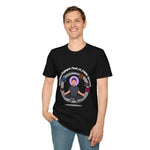 "No-mas-te To Revisions" Funny Zen Graphic Designer 2-Sided T-Shirt