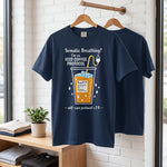 Somatic Breathing? I'm on Iced Coffee Protocol" Funny Self-Care Comfort Colors 1717 T-Shirt