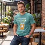 Somatic Breathing? I'm on Iced Coffee Protocol" Funny Self-Care Comfort Colors 1717 T-Shirt