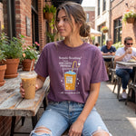 Somatic Breathing? I'm on Iced Coffee Protocol" Funny Self-Care Comfort Colors 1717 T-Shirt