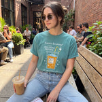 Somatic Breathing? I'm on Iced Coffee Protocol" Funny Self-Care Comfort Colors 1717 T-Shirt