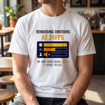 Rendering Emotions At 24FPS" Video Editor & Animator Heavyweight Oversized T-Shirt