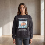"I Teach Regulation, I Run On Ice" Funny Therapist & Teacher Sweatshirt