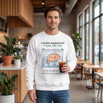"I Teach Regulation, I Run On Ice" Funny Therapist & Teacher Sweatshirt