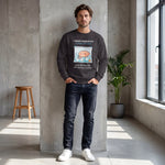 "I Teach Regulation, I Run On Ice" Funny Therapist & Teacher Sweatshirt