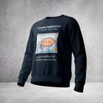 "I Teach Regulation, I Run On Ice" Funny Therapist & Teacher Sweatshirt