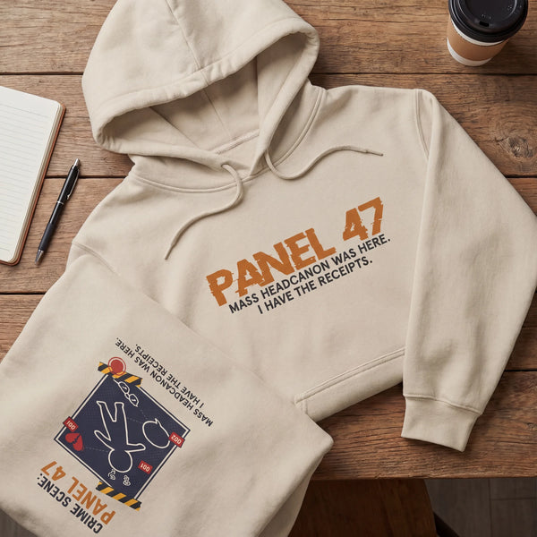 Panel 47 Crime Scene" Fandom Headcanon Unisex Heavy Blend Hoodie