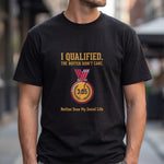 "The Buffer Didn't Care" Funny BQ Marathon Runner Comfort Colors 1717 T-Shirt