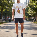 "The Buffer Didn't Care" Funny BQ Marathon Runner Comfort Colors 1717 T-Shirt
