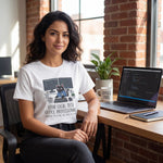 "Local Tech Office Professional" Funny Cat Programmer Comfort Colors 1717 T-Shirt