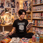 "Raw. Shrink-Wrapped. Unread." Funny Book Collector & Reader Staple T-Shirt