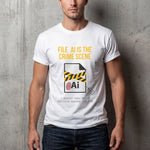 "File .AI Is The Crime Scene" Funny Graphic Designer Comfort Colors 1717 T-Shirt
