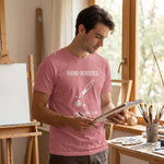"Hand-Rendered. Still Choose Slow" Analog Artist & Writer Bella Canvas T-Shirt
