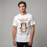 "No Comic Sans. Promoted." Funny Corgi Art Director Comfort Colors T-Shirt