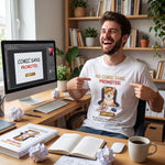 "No Comic Sans. Promoted." Funny Corgi Art Director Comfort Colors T-Shirt