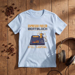 "Espresso Fueled Beatblock" Funny Music Producer & Lo-Fi Beatmaker T-Shirt