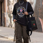 "No-mas-te To Revisions" Funny Zen Graphic Designer 2-Sided T-Shirt