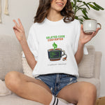 "Deleted Code Converter" Funny Programmer & Developer Comfort Colors T-Shirt