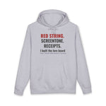 "I Built The Lore Board" Funny Manga Fandom Theorist Heavyweight Hoodie