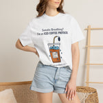 Somatic Breathing? I'm on Iced Coffee Protocol" Funny Self-Care Comfort Colors 1717 T-Shirt