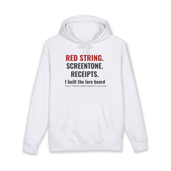 "I Built The Lore Board" Funny Manga Fandom Theorist Heavyweight Hoodie