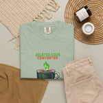 "Deleted Code Converter" Funny Programmer & Developer Comfort Colors T-Shirt