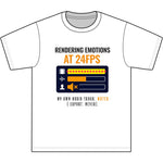 Rendering Emotions At 24FPS" Video Editor & Animator Heavyweight Oversized T-Shirt