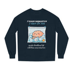 "I Teach Regulation, I Run On Ice" Funny Therapist & Teacher Sweatshirt