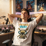 "Progression Night" Gamer Coffee Low HP Comfort Colors T-Shirt, Funny MMORPG Raid Night Tee